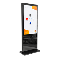 Интерактивный сенсорный киоск Black Glass Max Premium 55" (с фасадным стеклом) (55 дюймов)