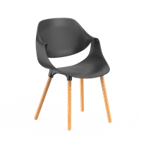 Стул KELA (черный) PP1100B (от 12 шт)