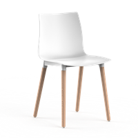 Стул BESK (белый) PP1003W  (от 12 шт)