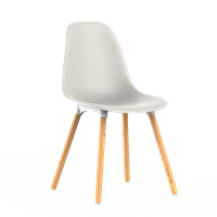 Стул BRAVA (светло-бежевый) PP1002BEL  (от 12 шт)