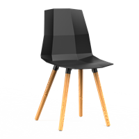 Стул BLESS (черный) PP1105B (от 12 шт)