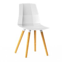 Стул BLESS (белый) PP1105W (от 12 шт)