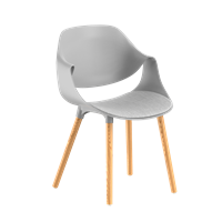 Стул KELA SOFT (светло-серый) PP1101GL (от 12 шт)