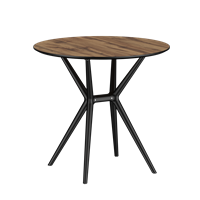 Стол TAURI (дуб вотан/черный) PP0017DB (от 12 шт)