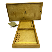 Настольная игра из дерева «Вышибалы» в пенале M