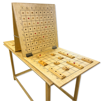 Настольная игра из дерева «Морской бой» XL