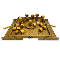 Настольная игра из дерева «Башня из колец Форт Боярд» M