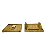 Настольная игра из дерева «Кварто и Карты Форт Боярд» M 2 в 1