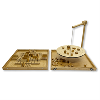 Настольная игра из дерева «Балансир и Коридор» 2 в 1 L