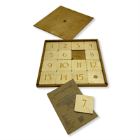 Настольная игра из дерева «Пятнашки» Лайт