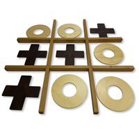 Напольная игра из дерева «Крестики-нолики» XL