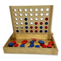 Настольная игра из дерева «4 в ряд»  Лайт