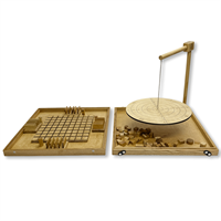 Настольная игра из дерева «Балансир и Коридор» 2 в 1 М