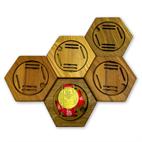 Медальницы из дерева (комплект из 5 шт.)