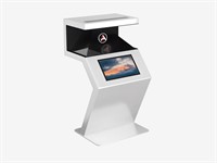 Интерактивная голографическая пирамида 3D с эффектом глубины