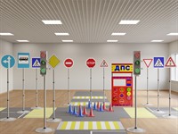 Мобильный Автогородок "Дорожное движение"