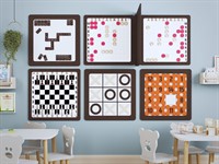 Комплект настенных логических игр Эрудит (5 шт)