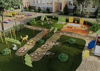 Площадка "Привал на полянке". Комплект 6