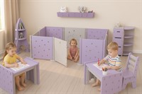 Комплект мягкой сборной мебели Жу-Жу, дизайн серия «Космос»