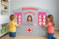 Учебно-игровые макеты с бизи-элементами из безопасного полимера