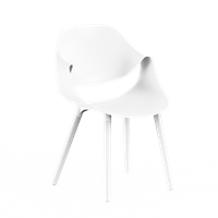 Стул SATIE W (белый) PP1129W (от 12 шт)