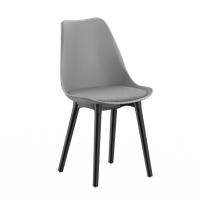 Стул SIDEN BOUCLE (серый new на черных ножках) PP1214NG (от 12 шт)