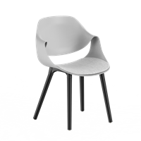 Стул SATIE SOFT B (светло-серый) PP1210GL