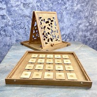 Настольная игра из дерева «Мемори и Рошфор» 2 в 1