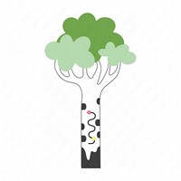Бизиборд Берёзка для детского сада