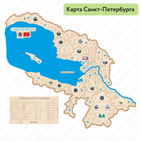 Карта Санкт-Петербурга