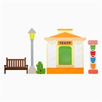 Настенная панель "Театр"