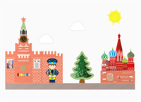 Настенная панель "Кремлевская стена"