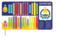 Музыкальный конструктор гимн «Республика Бурятия»
