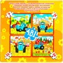 Пазл 4 в 1: 9-16-25-36 Синий Трактор 4650250545842 - фото 26555210
