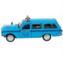 Модель 2402-12POL-BU ГАЗ-2402 Волга Милиция синий Технопарк в коробке - фото 26559217