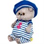 Басик BABY в полосатом комбинезоне и берете BB-145 - фото 26586172