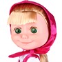 Кукла Карапуз 83033-N24 Маша 25 см. озвуч 100 фраз м/ф Маша и Медведь - фото 27040499