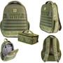 Рюкзак капсула ERGONOMIC Light-Military 38х29х12,5см с термосумкой 60008 Hatber - фото 28026830