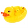 Набор резиновых игрушек для ванны 1443307В Утка-мыльница малая с утятами в сетке - фото 28055310