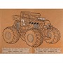 Раскраска 9785506067399 Мощные монстр-траки. Эко Крафт раскраска /50/ - фото 29074320