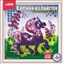 Набор для творчества Картина из пайеток Лошадка Ап-037 Lori - фото 30443308