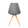 Стул KOLLI (серый) PP1113G - фото 30629157