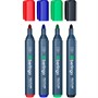 Набор перманентных маркеров Berlingo "MultiLine PE320" 04цв., пулевидный, трехгранный, 3,0мм 312832 - фото 30629998