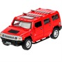 Модель HUM2-12-RD Hummer H2 красный Технопарк  в коробке - фото 30639034 Модель HUM2-12-RD Hummer H2 красный Технопарк  в коробке - фото 30639034