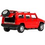 Модель HUM2-12-RD Hummer H2 красный Технопарк  в коробке - фото 30639036 Модель HUM2-12-RD Hummer H2 красный Технопарк  в коробке - фото 30639036