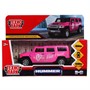 Модель HUM2-12SRT-PK Hummer H2 Спорт розовый Технопарк  в коробке - фото 30639485