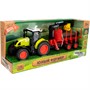 Трактор на батарейках MK900M свет, звук в коробке - фото 30645983