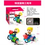 Игрушка на бат. YJ-3024 Девочка на велосипеде в кор. - фото 30649173