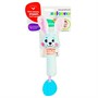 Игрушка развивающая 939519 Пищалка с силиконовым прорезывателем Зайка Жирафики - фото 30653033