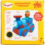 Игрушка на батарейках Паровозик Три Кота,самостоятельное движение,5 песен из м/ф, свет. B1895208-R - фото 30662098